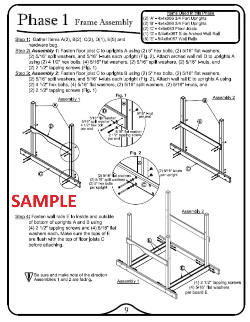 Installing Backyard Adventures Play Sets