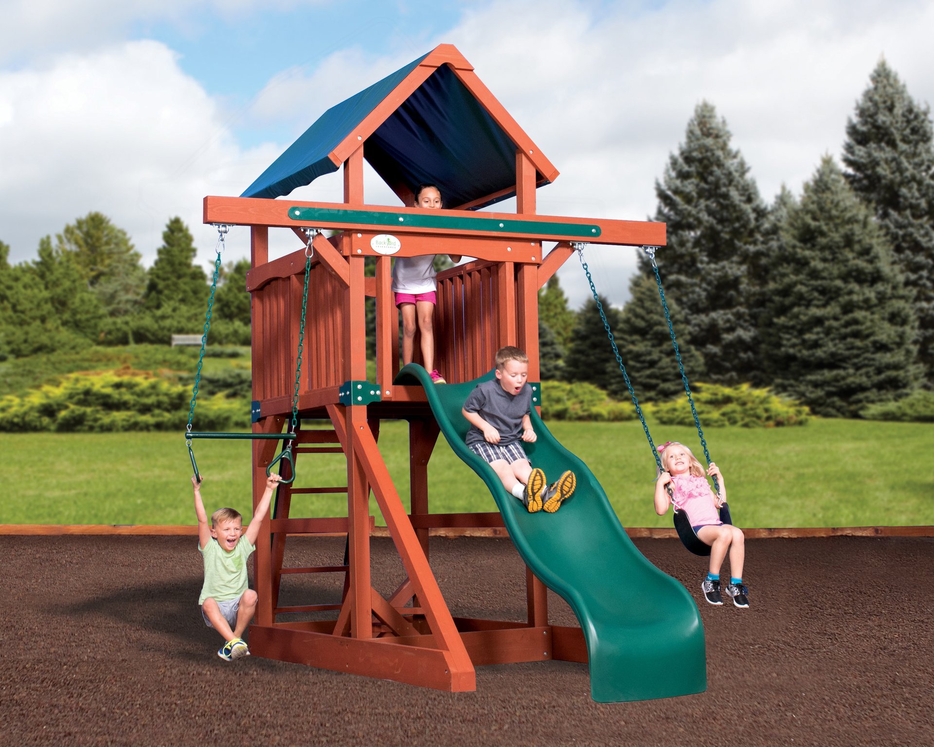 Backyard Adventures Playsets and Playgrounds