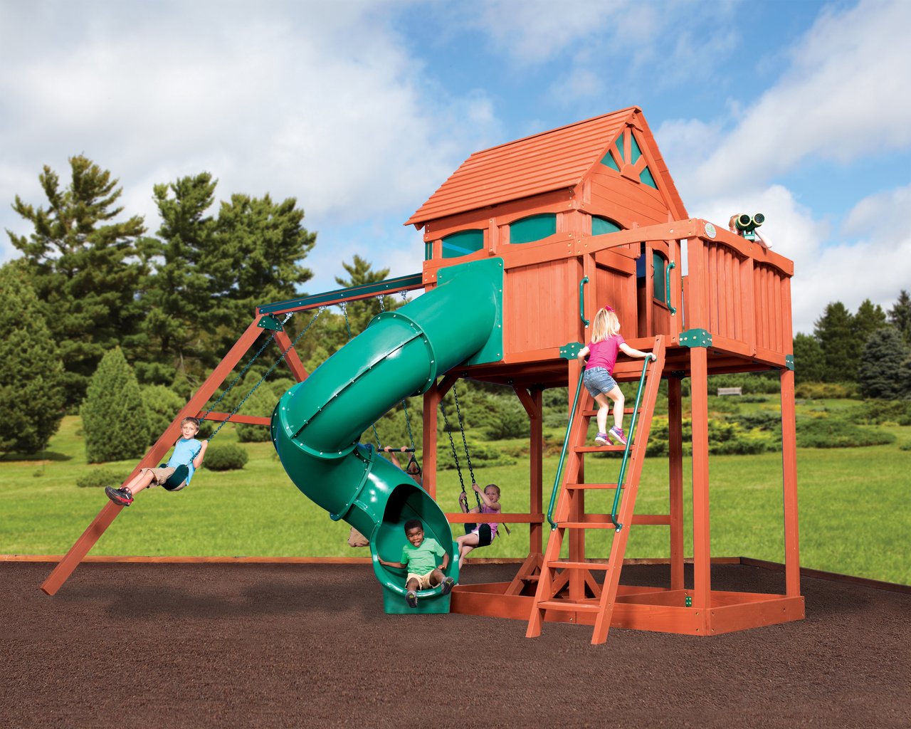 Backyard Adventures Playsets and Playgrounds