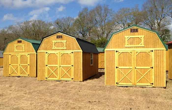 Wooden Sheds, Barns, Cabins