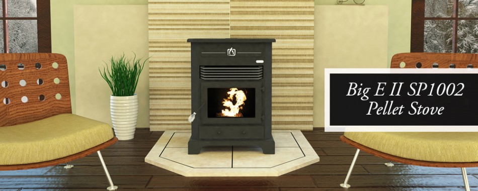 Big E2 pellet stove SP1002