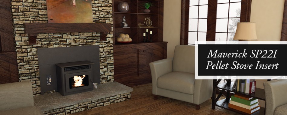 Maverick Pellet stove SP22i