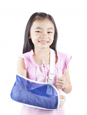 Injured Arm Child