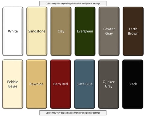 Metal Building Colors