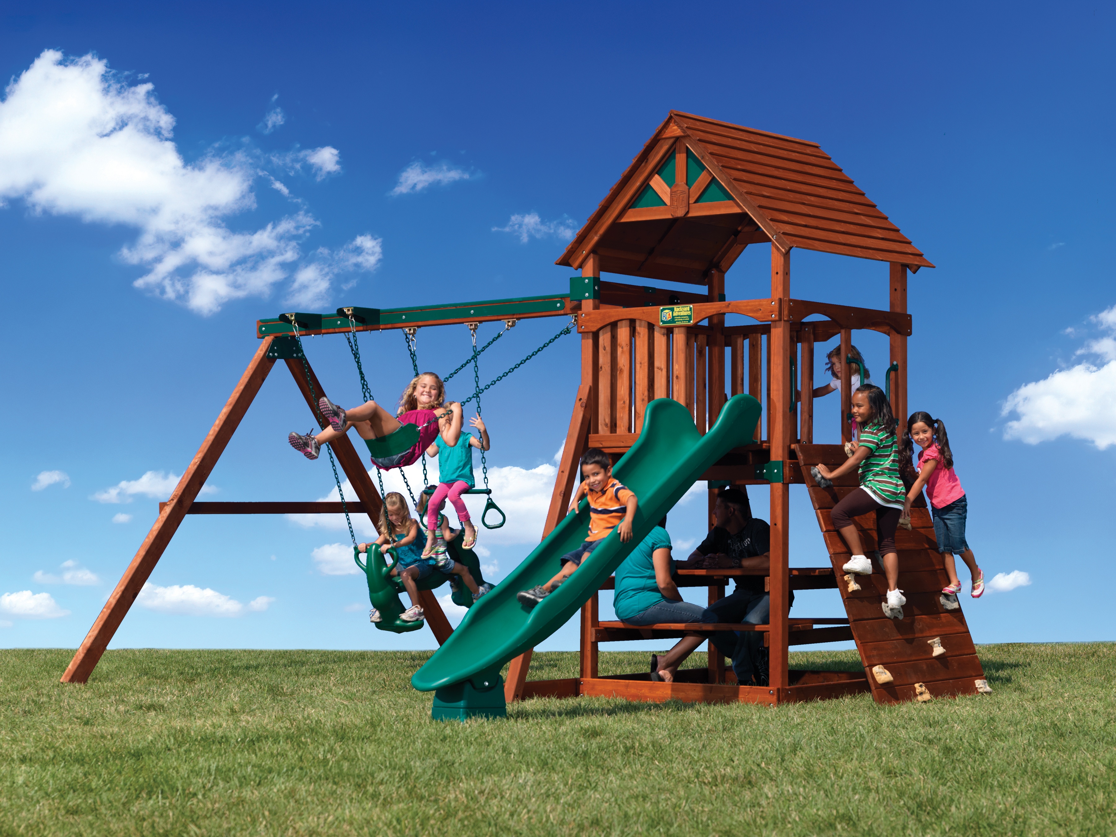 Backyard Adventures Adventure Treehouse 2 Outdoor Playsets