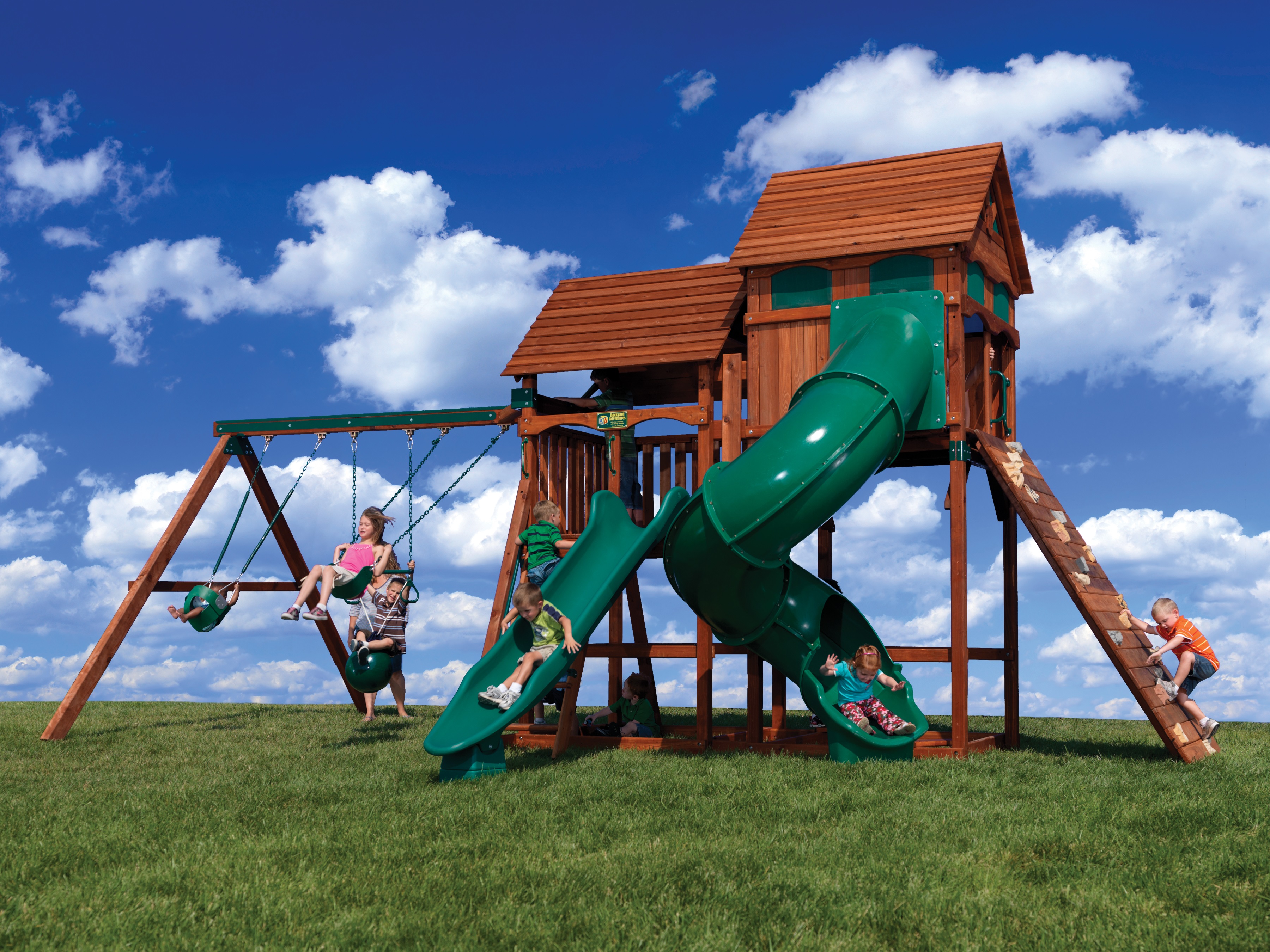 Backyard Adventures Adventure Treehouse 4 Outdoor Playsets