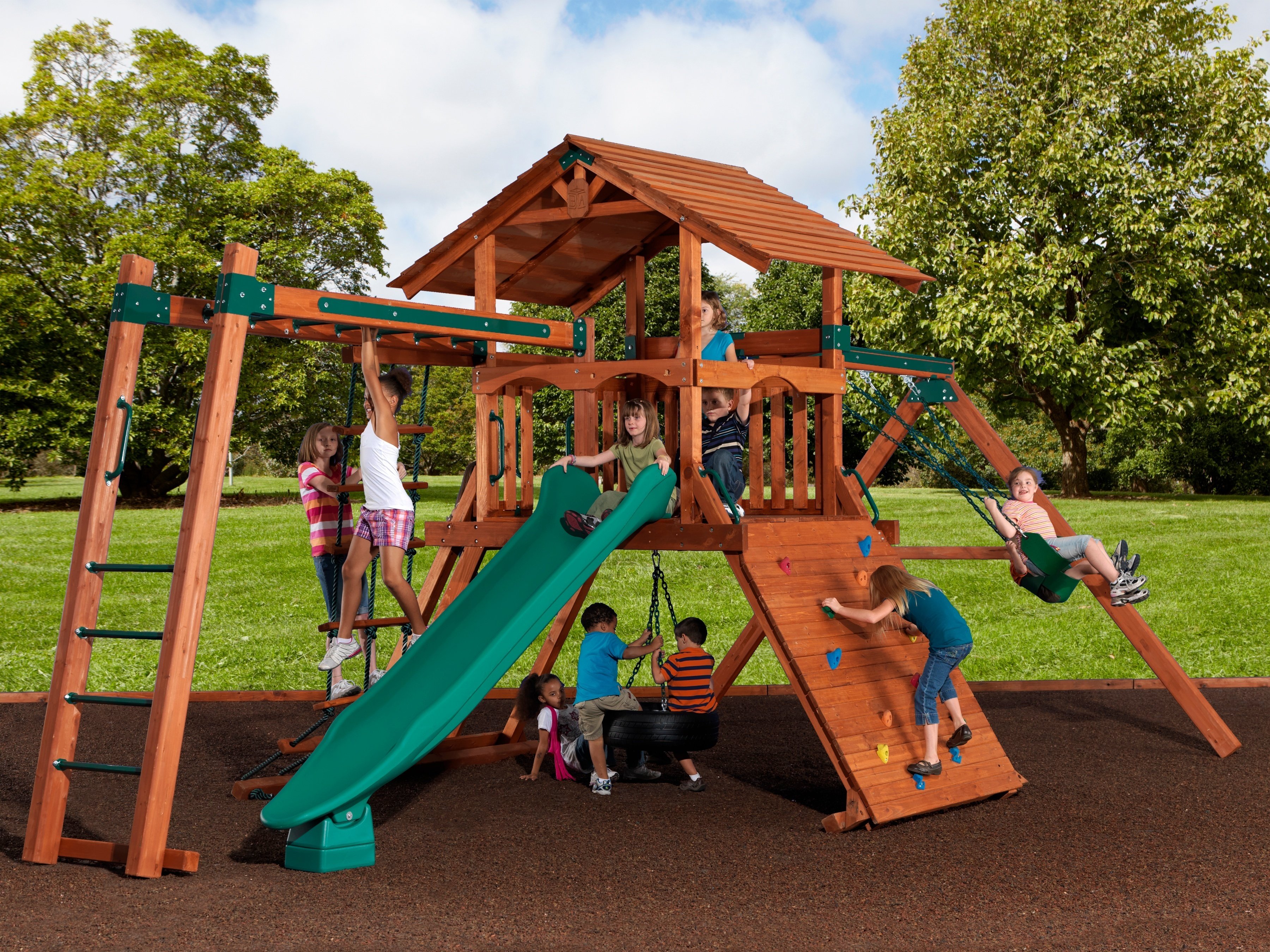 Backyard Adventures Mountaineer 2 Outdoor Playsets