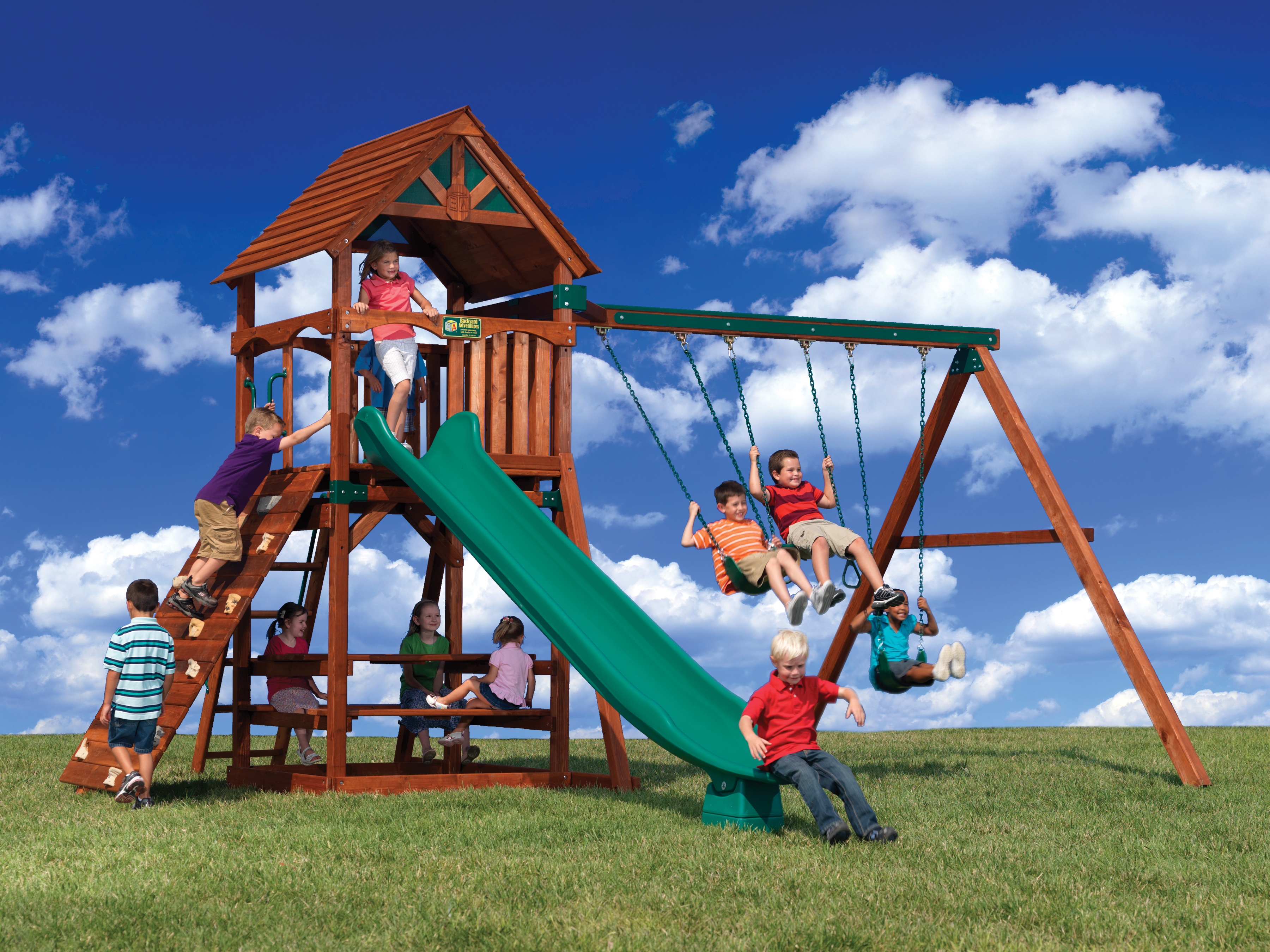 Backyard Adventures Olympian Treehouse 1 Playset