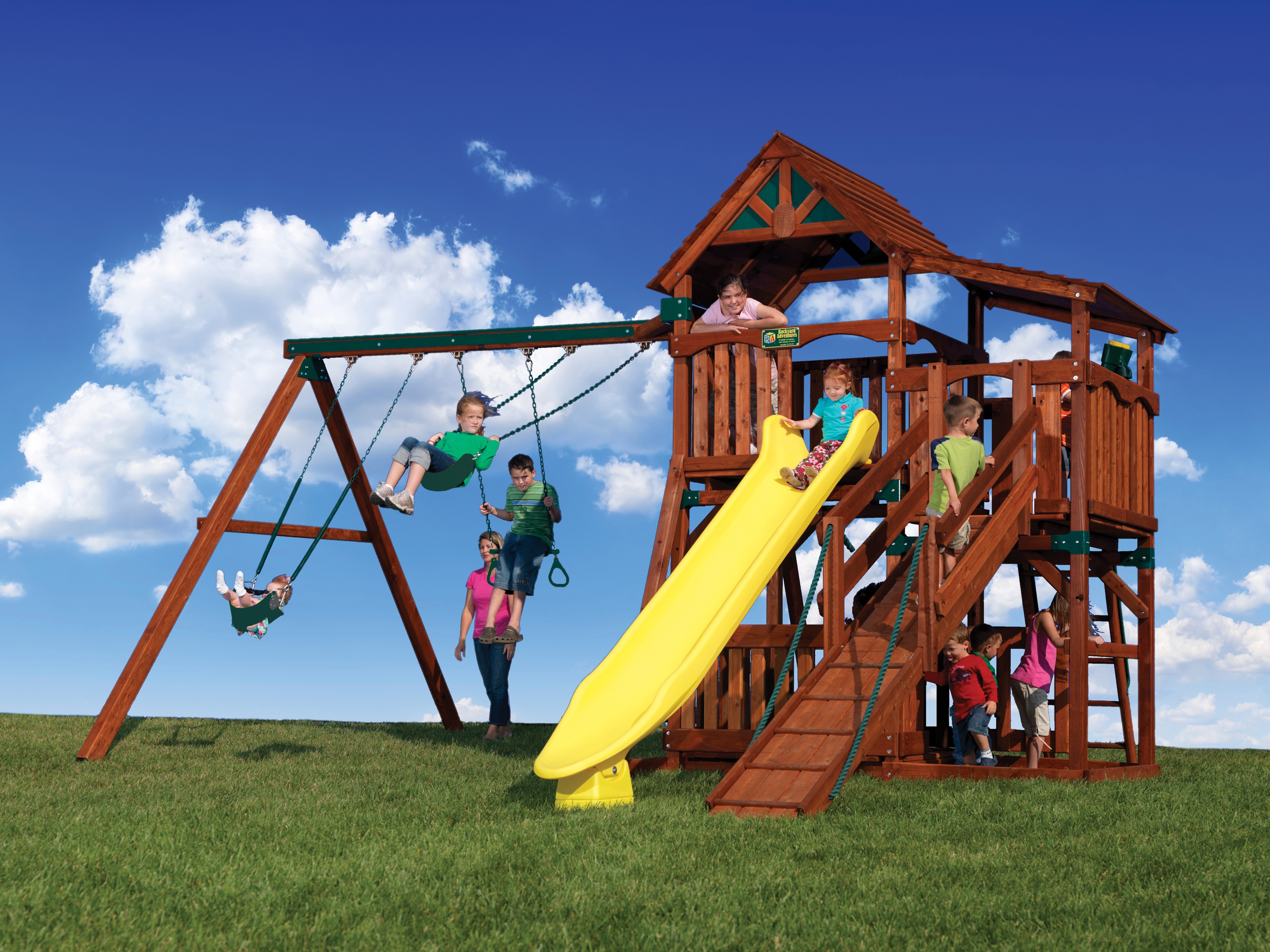 Backyard Adventures Olympian Treehouse 2 Playground