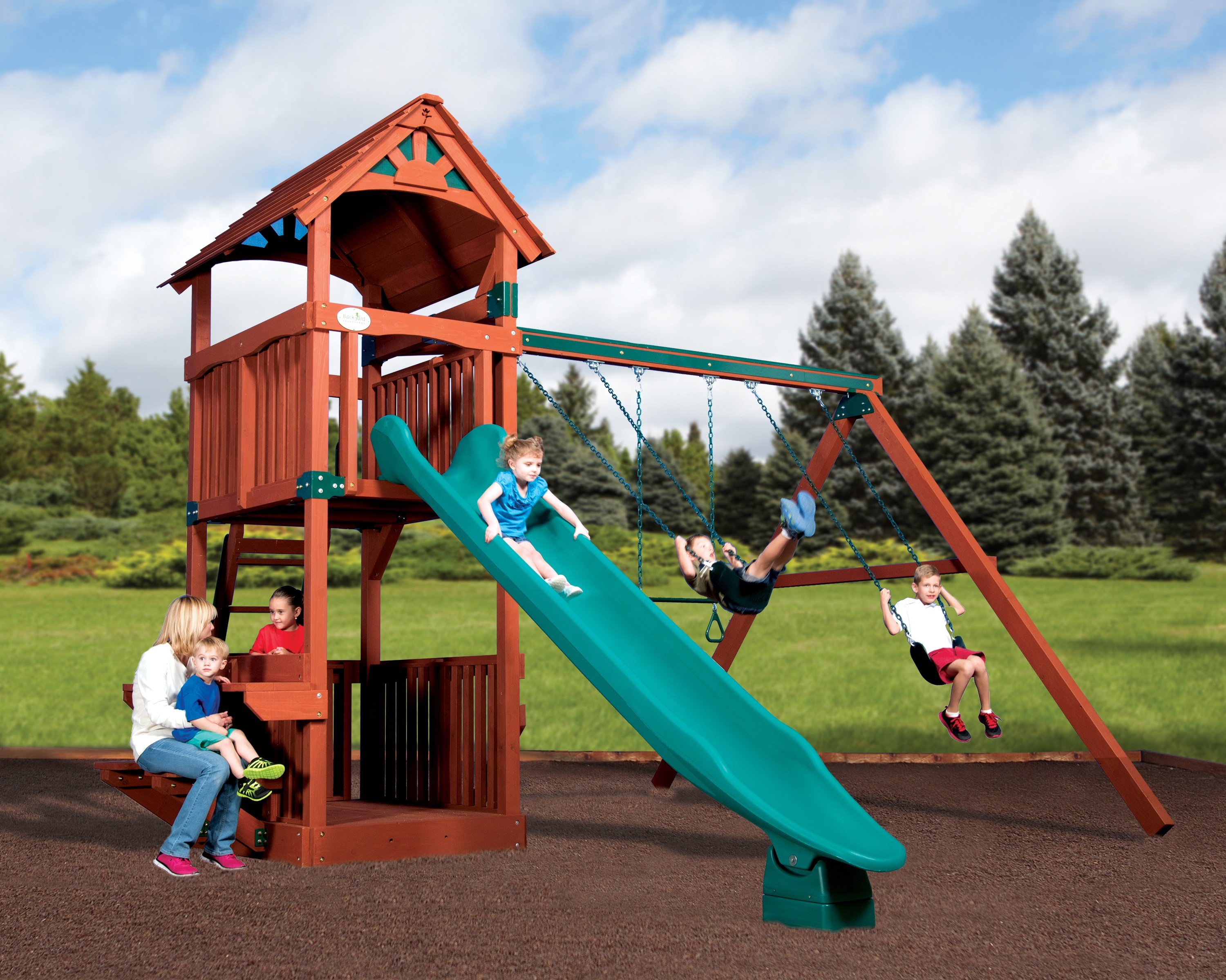 Olympian Treehouse Junior 3 Playset