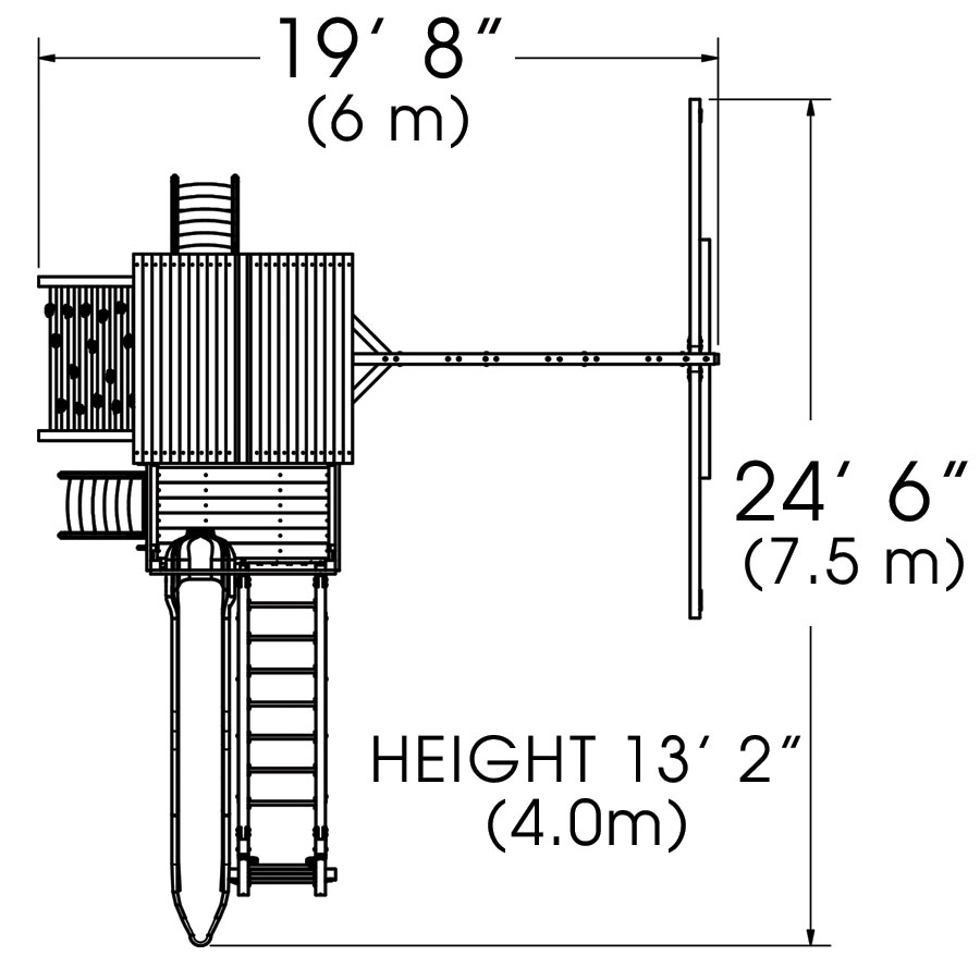 Olympian Treehouse Jumbo 5 floorplan