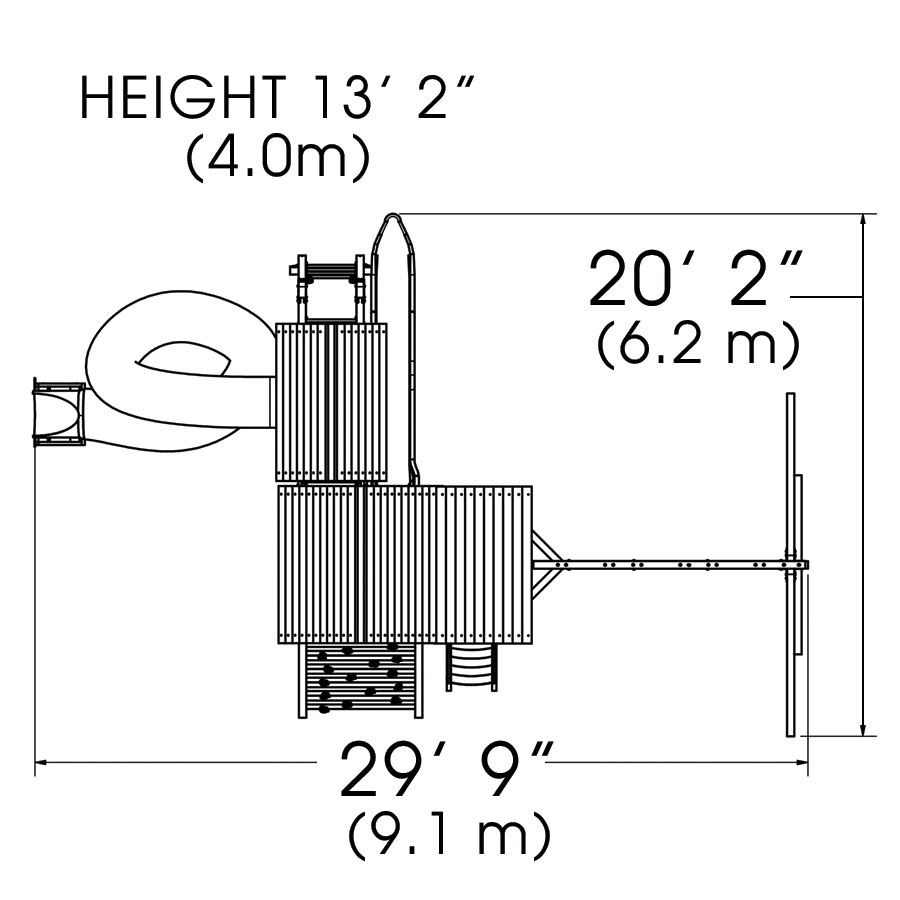 Olympian Treehouse Jumbo 7 Floorplan