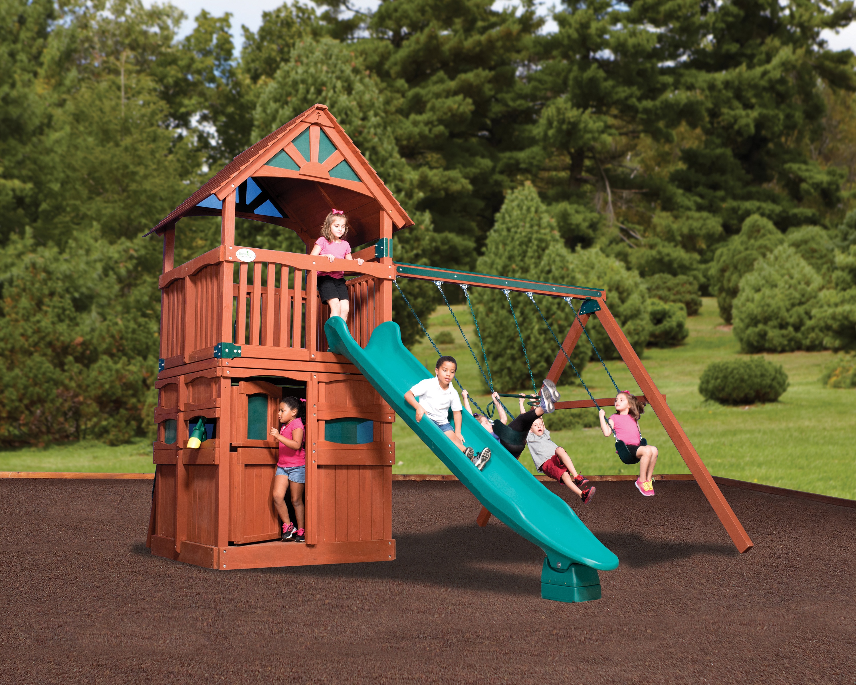 Olympian Treehouse Jumbo 3 playset