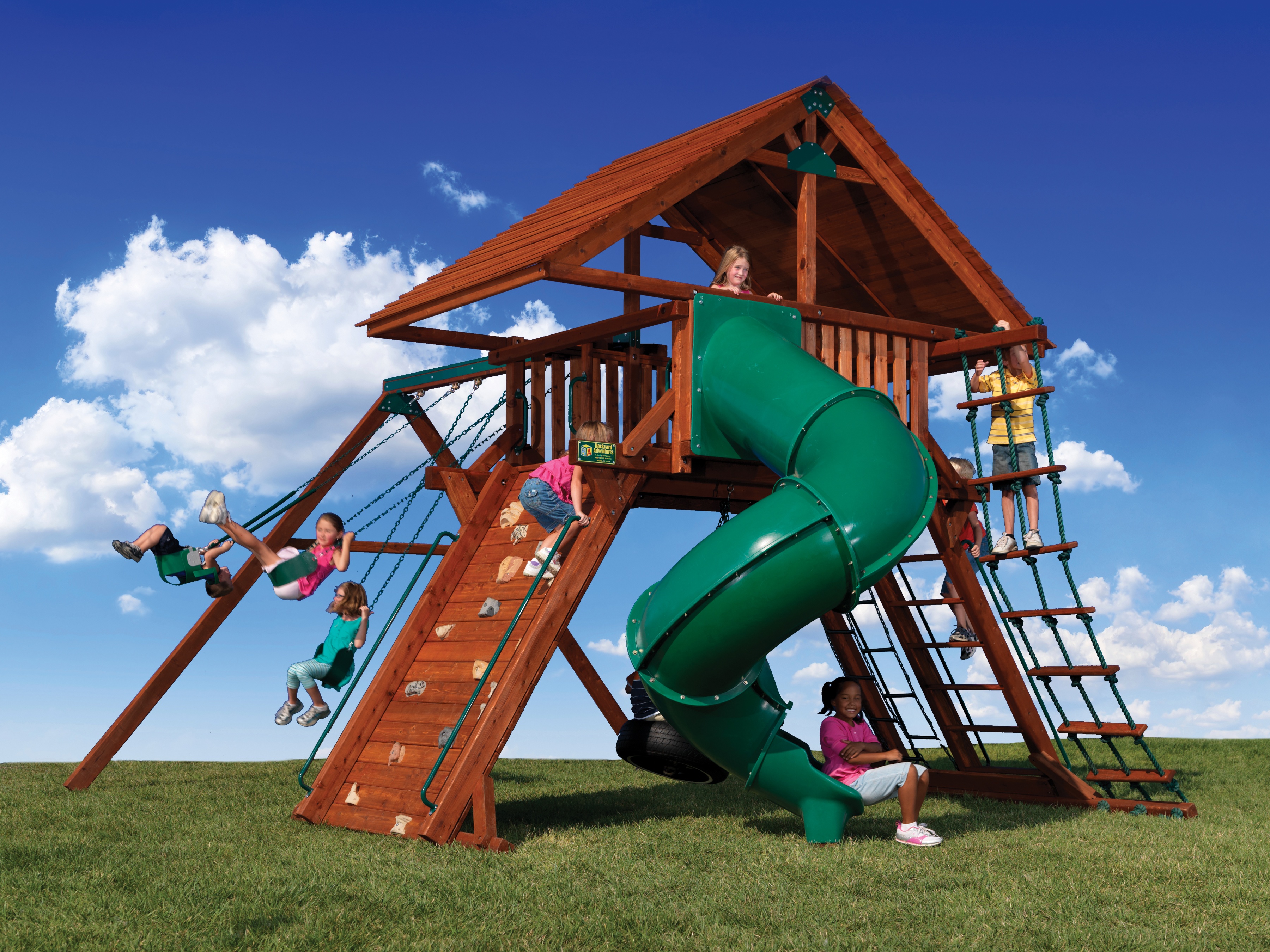 Backyard Adventures Titan Peak 2 Outdoor Playsets