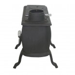 US Stove Company Idaho Cast Iron Wood Stove